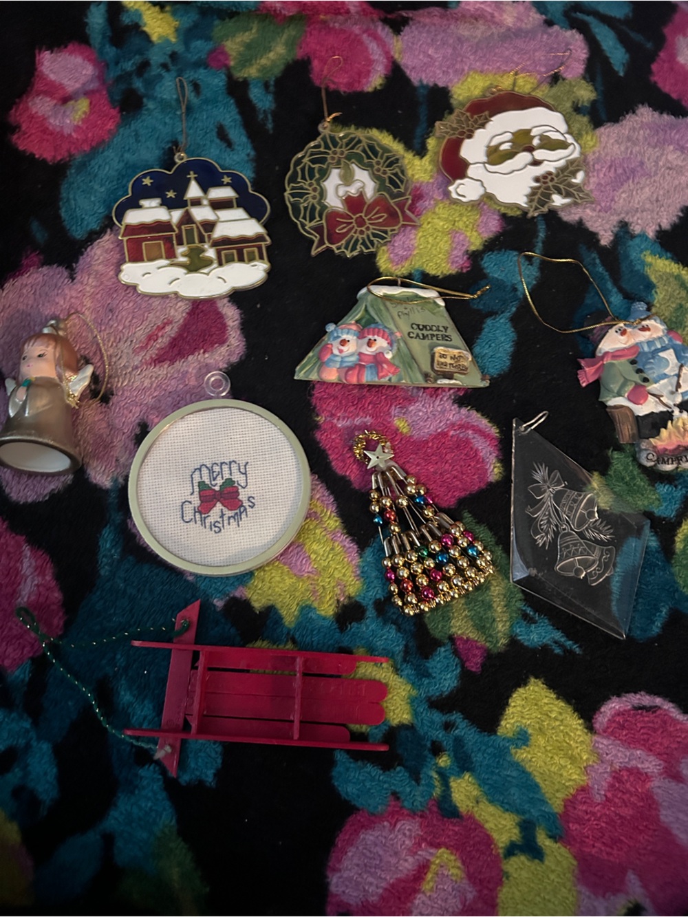 Assorted Holiday Ornaments - Multicolor